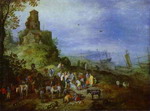 Landscape on the Coast, with the Calling of St. Peter and St. Andrew.