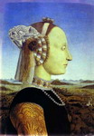 Diptych Portraits of Federico da Montefeltro, Duke of Urbino, and his Wife, Batista Sforza.