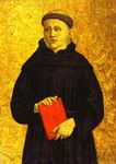 Augustinian Saint. Panel of the Sant'Agostino altarpiece.