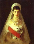 portrait of the empress maria feodorovna.