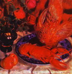 still-life with pheasant.