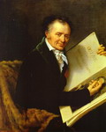 Dominique-Vivant Denon with a Work by Poussin.