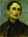 Portrait of Apollinary Vasnetsov. Study for 
