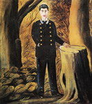 Portrait of Ilya Zdanevich.