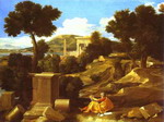 landscape with st. james in patmos