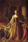 Portrait of Queen Charlotte.