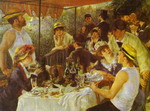 the luncheon of the boating party.