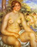 Seated Bather.