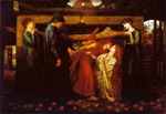 dante's dream at the time of the death of beatrice.