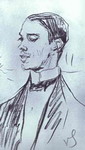 portrait of vazlav nizhinsky.