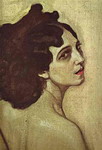 portrait of ida rubenstein. detail.