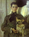 portrait of count felix sumarokov-elstone, later prince yusupov.