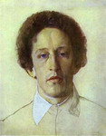 Portrait of Alexander Blok.