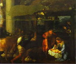 adoration of the shepherds.
