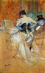 study for elles: woman in a corset.