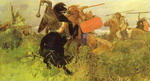 Battle of Slavs and Scythians.