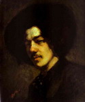 portrait of whistler with hat