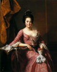 portrait of a lady with her lacework.