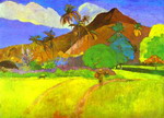 tahitian landscape.