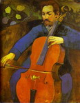 the cellist (portrait of upaupa scheklud).