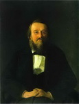 portrait of the historian nikolay kostomarov.