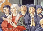 death of st. monica.